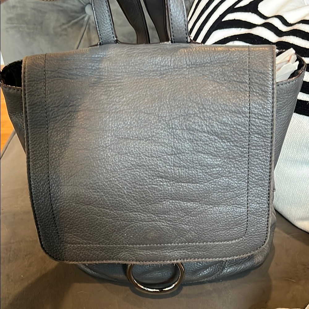 Sanctuary Gray Leather backpack Bag